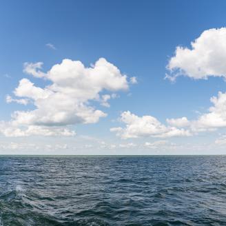 A view of Lake Erie near Put-in-Bay, Ohio