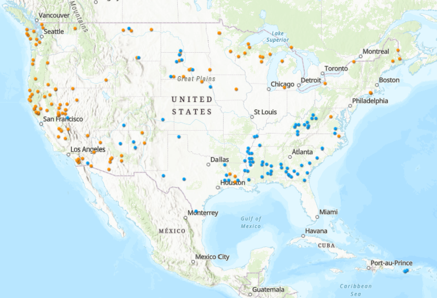 Limited Resource Area Map 2022