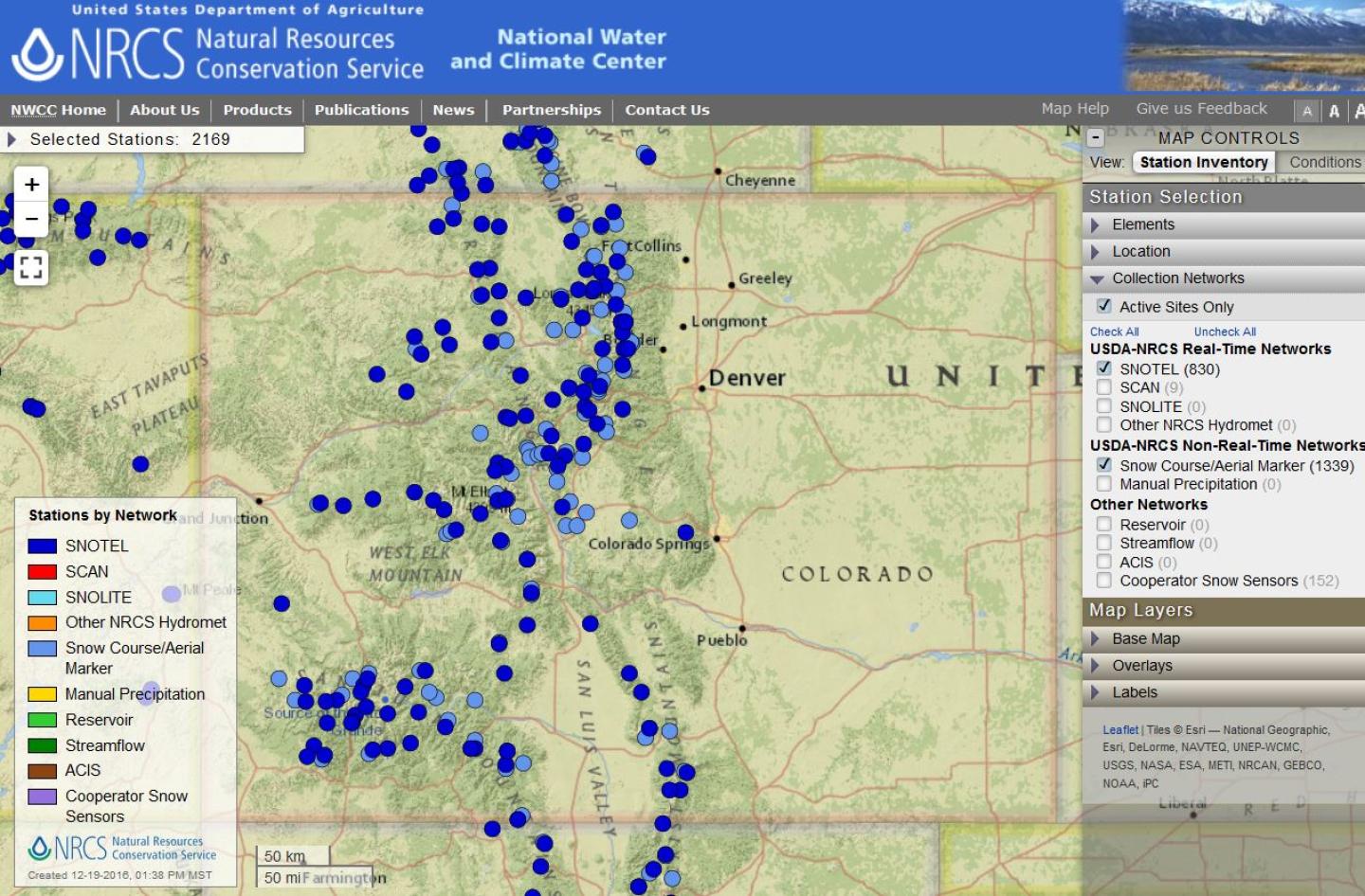 Colorado Interactive Map Example