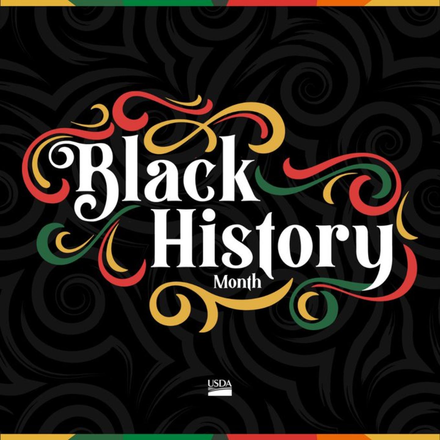 Black History Month poster