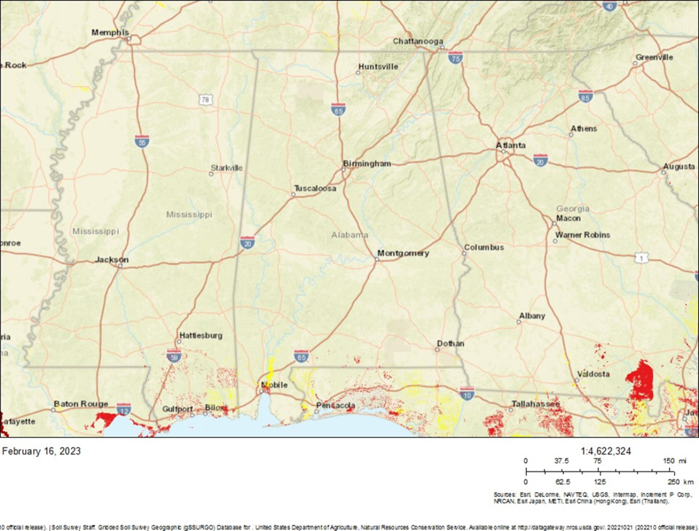 IRA ACEP Easement Eligibility Map