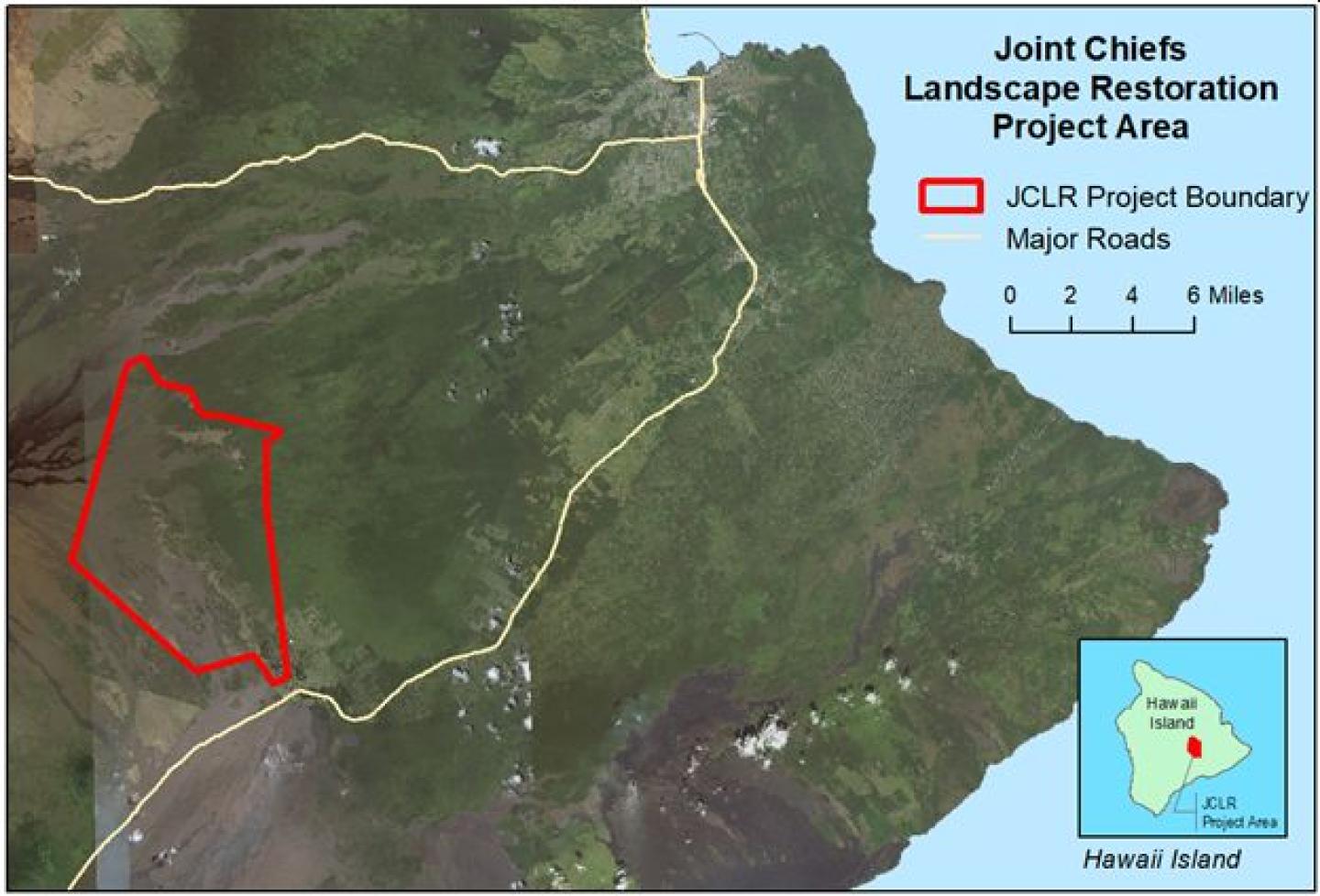 Joint Chiefs Landscape Restoration Project Area