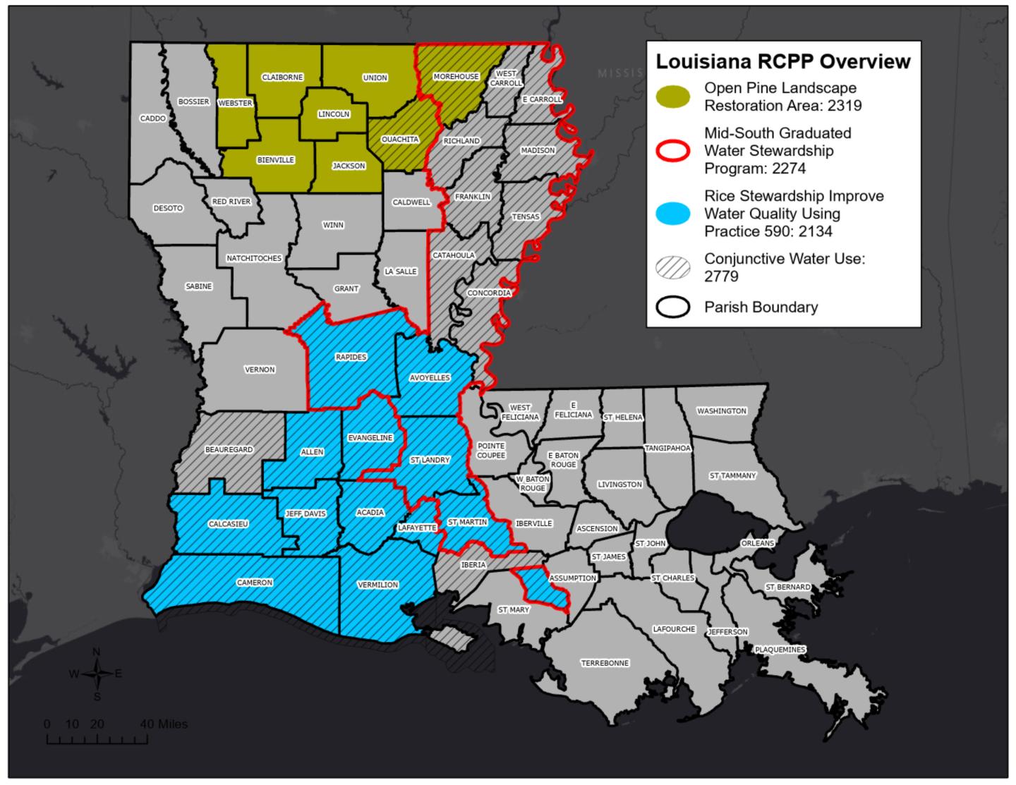 Louisiana RCPP Overview