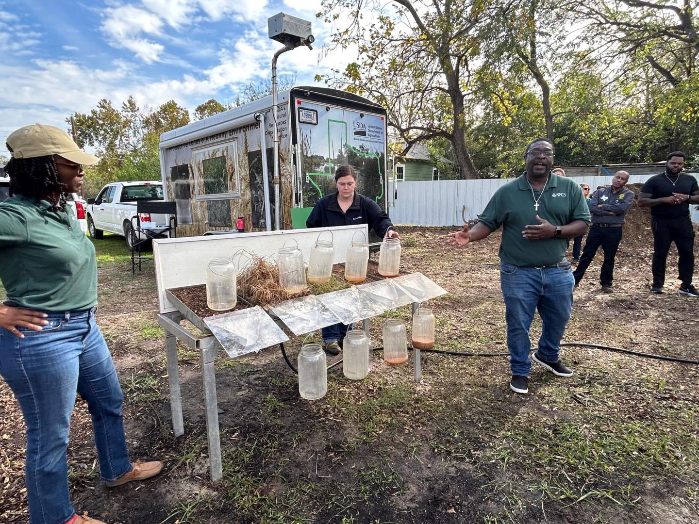 Rainfall Simulator demonstration