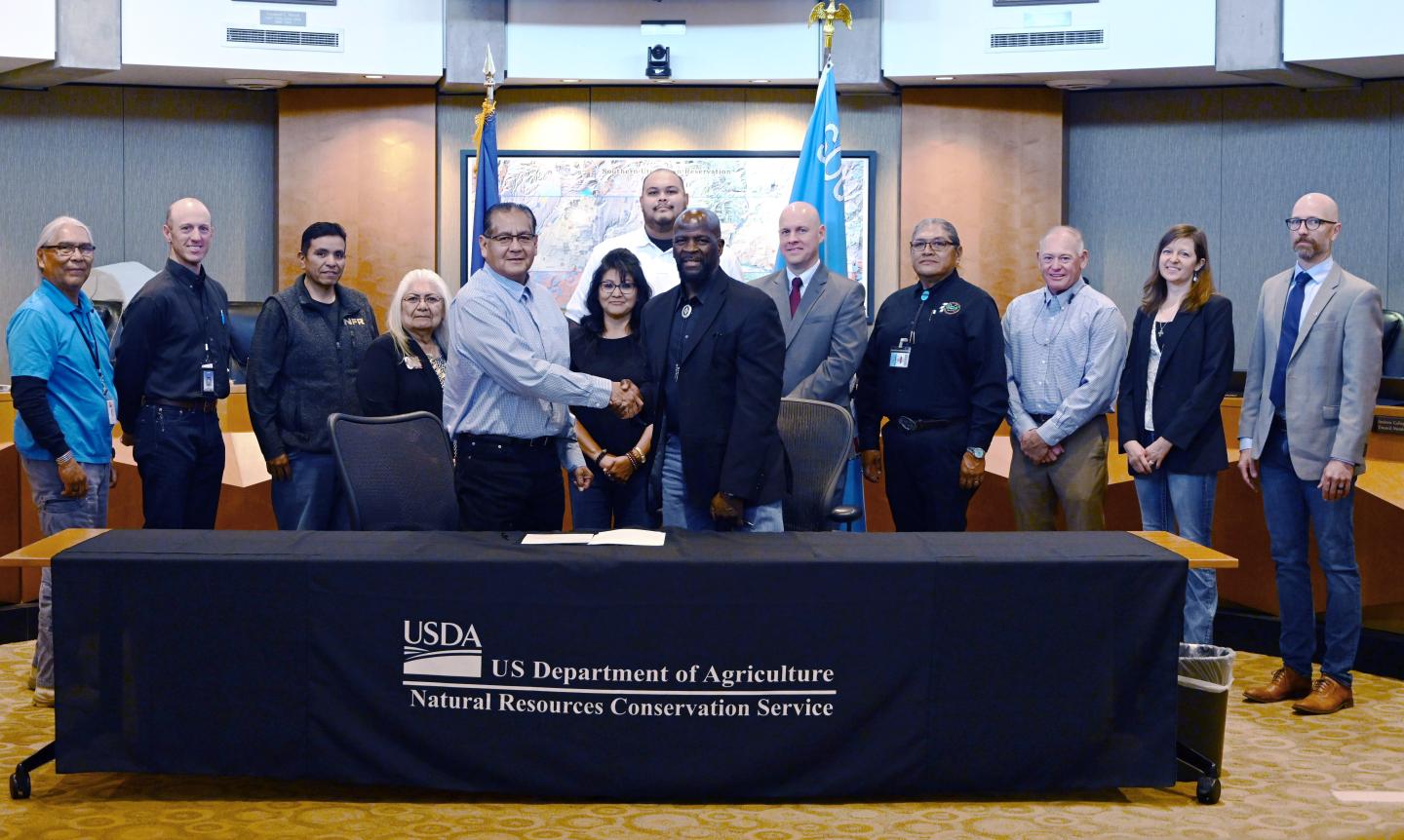 NRCS Southern Ute Indian Tribe AFA Signing Ceremony