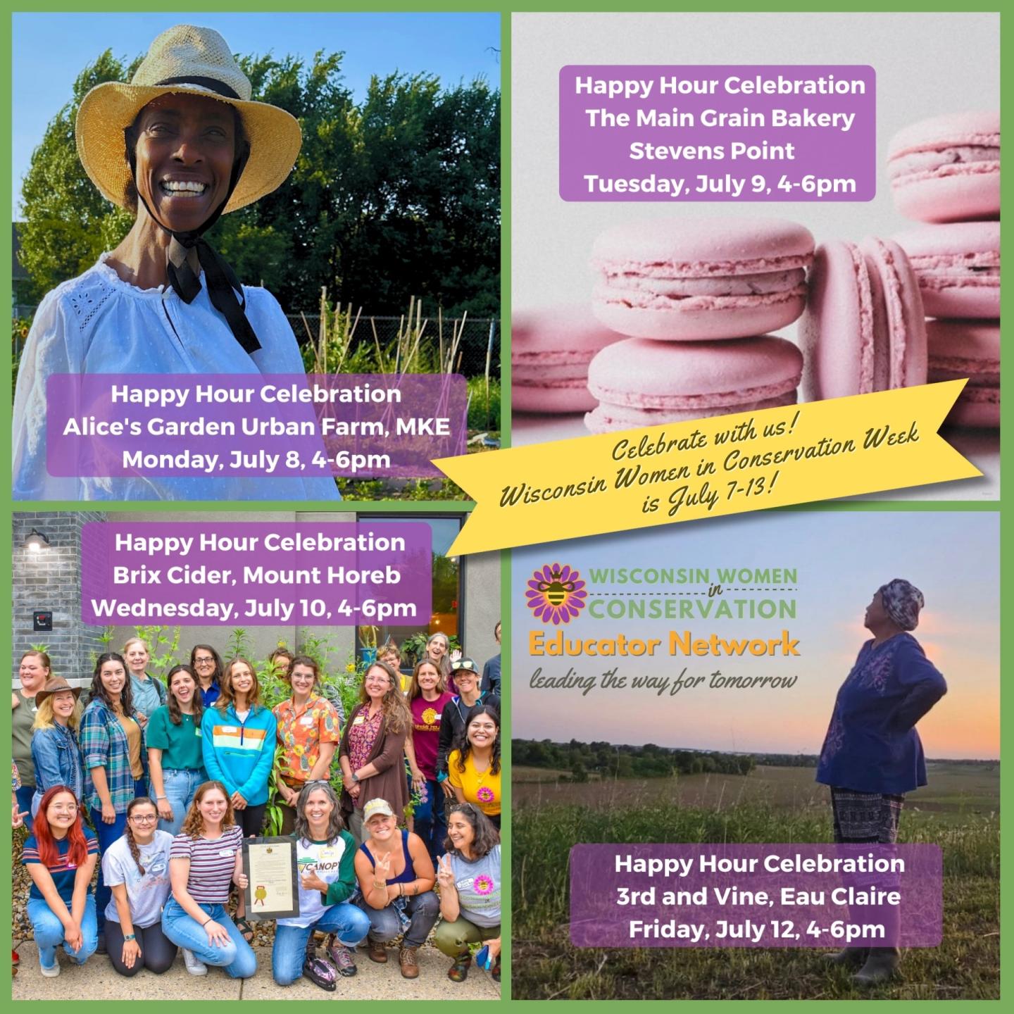 WI Women in Conservation Week 2024 Happy Hours