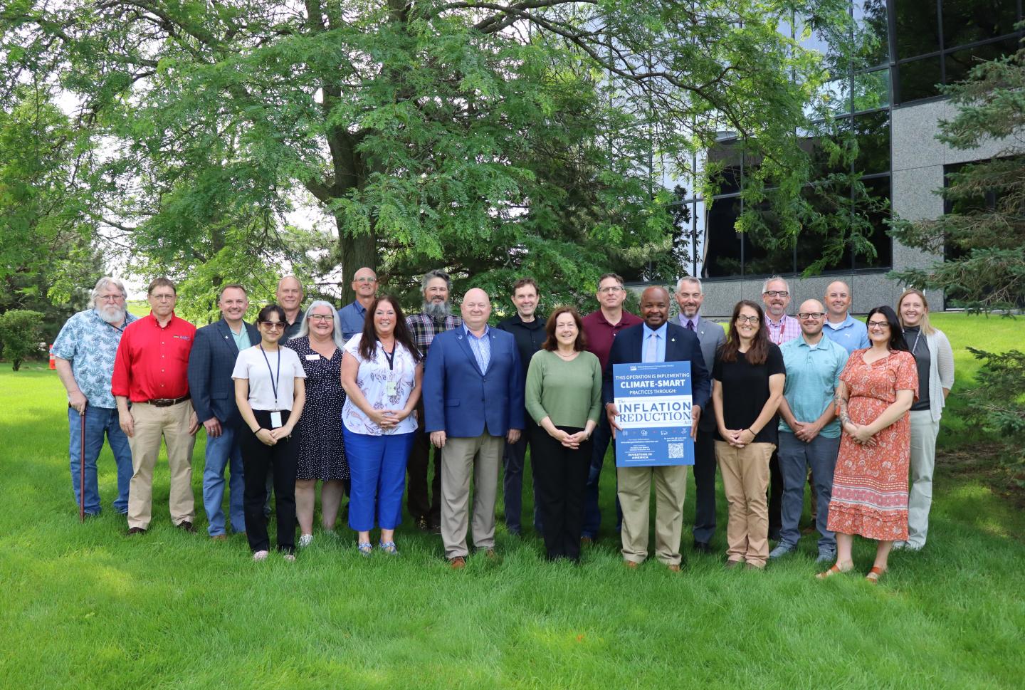 Group of WI-NRCS State Office staff.
