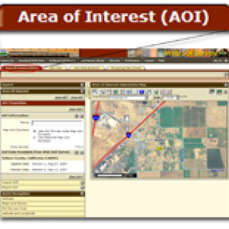 Area of Interest tab from Web Soil Survey