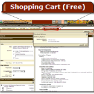Shopping Cart tab from Web Soil Survey