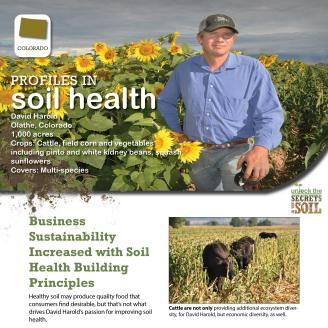 Colorado Soil Health Champion David Harold