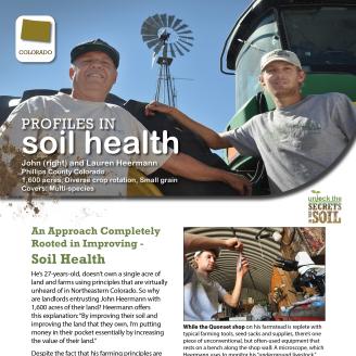 Colorado Soil Health Champion John Hernmann