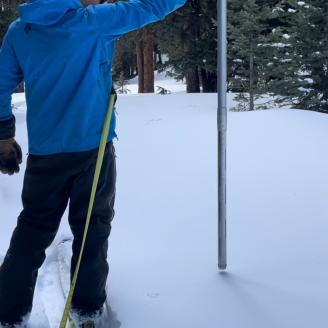 Sampling Snow with Federal Sampler
