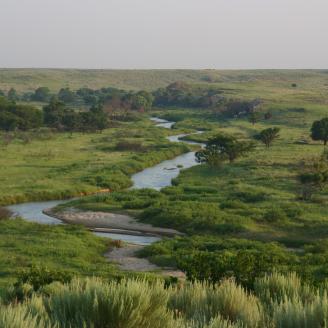 scenic view of Gates Ranch in southwest Kansas