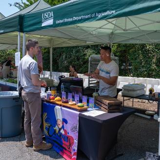 June 2, 2023, is the 26th annual USDA Farmers Market season opening day! The market will open each Friday beginning June 2 through Friday, Sept. 29. Market hours are from 10 a.m. to 2 p.m.