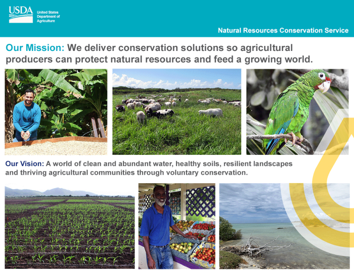 NRCS mission and vision, Caribbean style