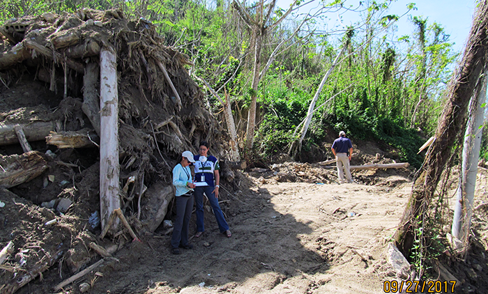 Utuado EWP site assessment post hurricane Maria