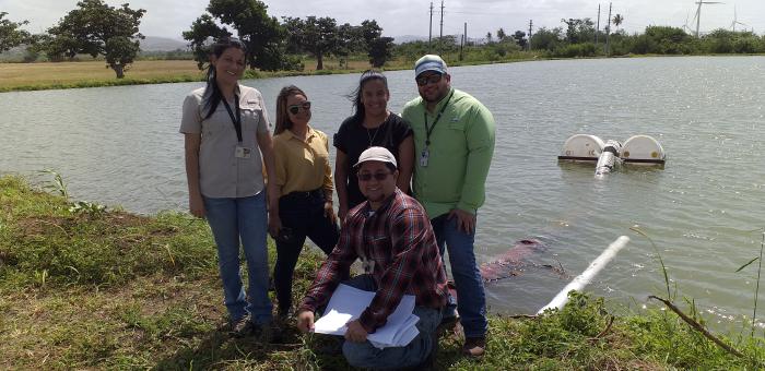 Irrigation reservoir installed for Juana Diaz PR Special irrigation project_2July2019