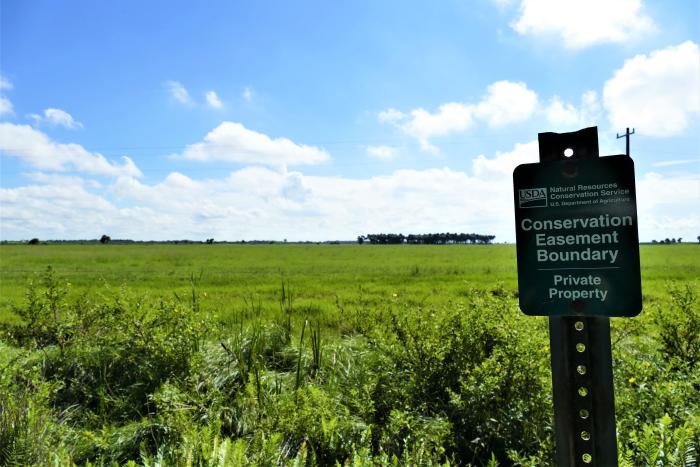 Florida Conservation Easement Boundary Sign