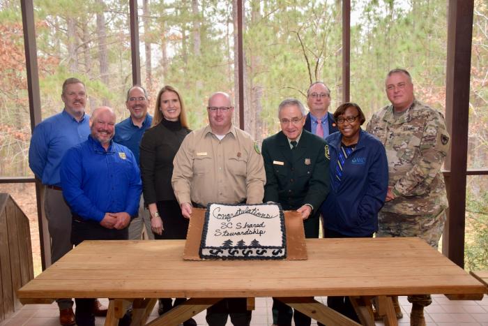 Members of SC Conservation Agencies pose for a photo