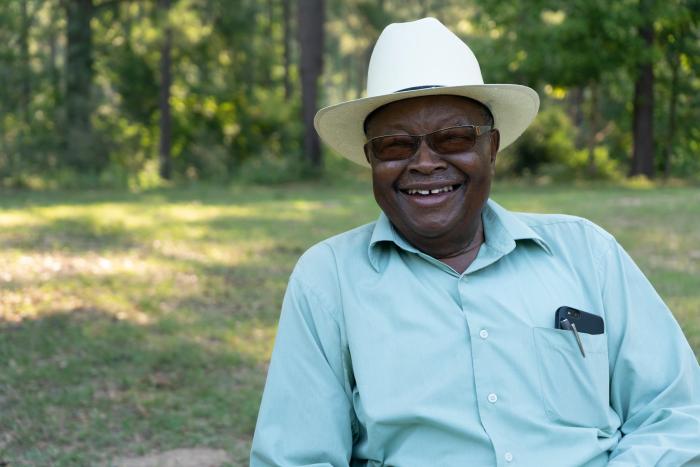 Mr. Jimmy Scott, Owner of Jimmy Scott Farm in Douglass, Texas.