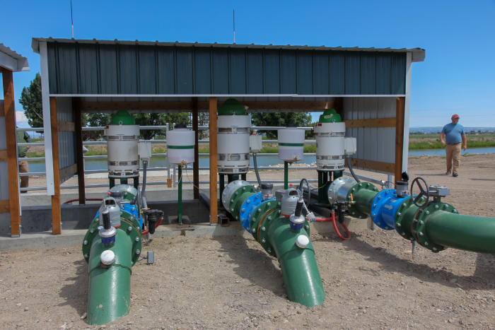 New pumping plant