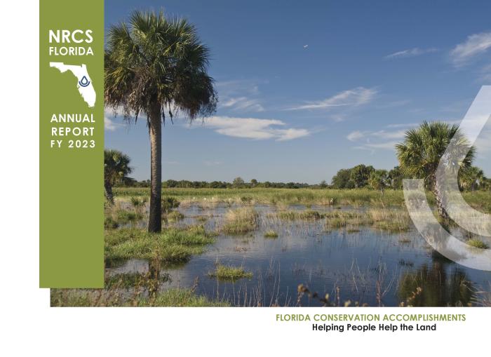 Florida NRCS FY 2023 Annual Report Cover Page