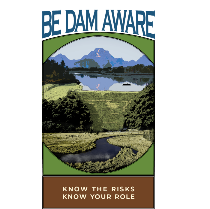 Be Dam Aware Graphic