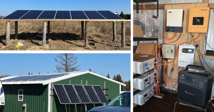 School Farm Road solar energy system