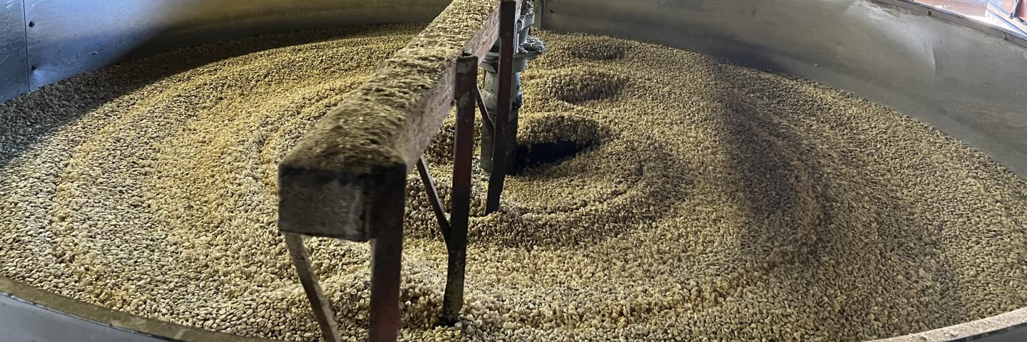 Puerto Rico coffee processing plant