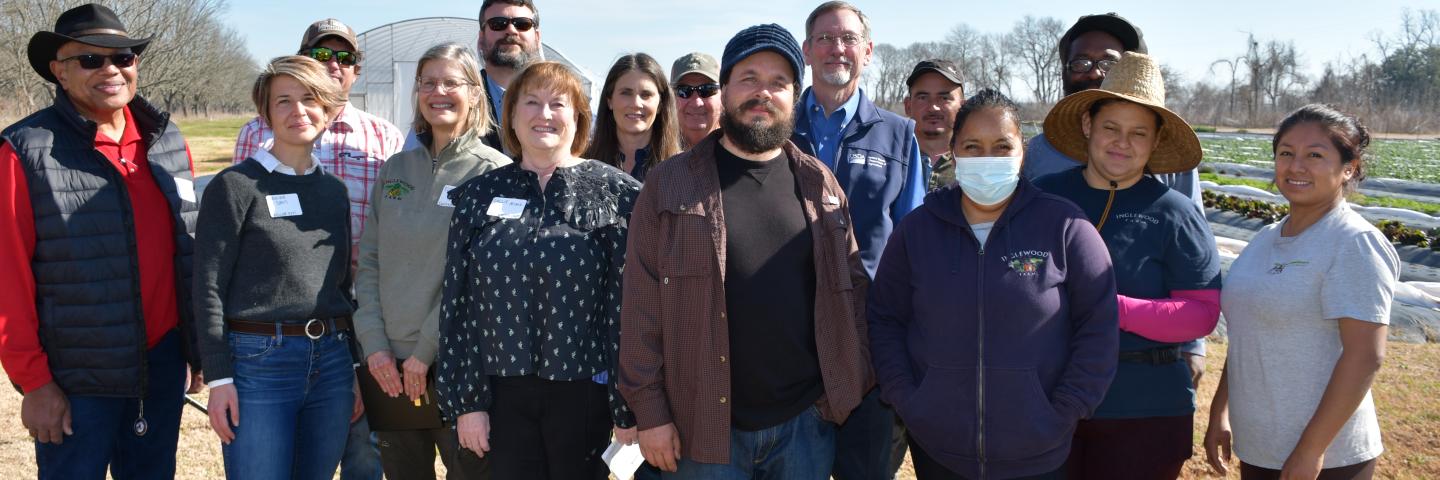 Inglewood and USDA NRCS staff and owners 