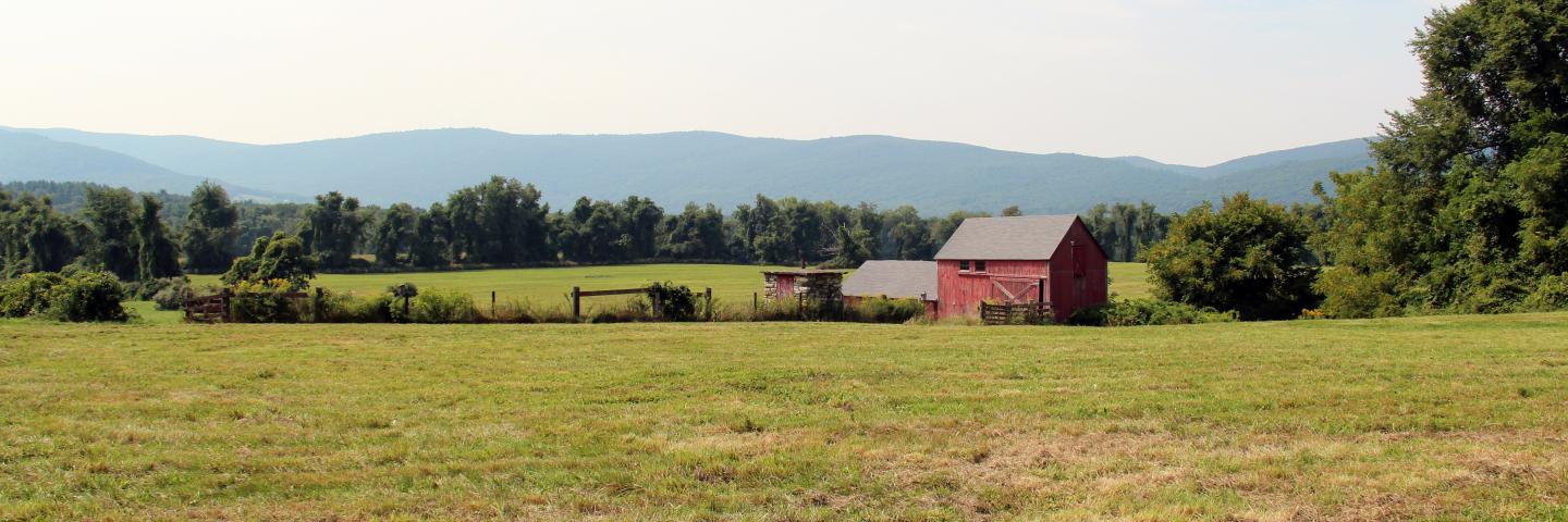 Farmland in Berkshire County, Massachusetts