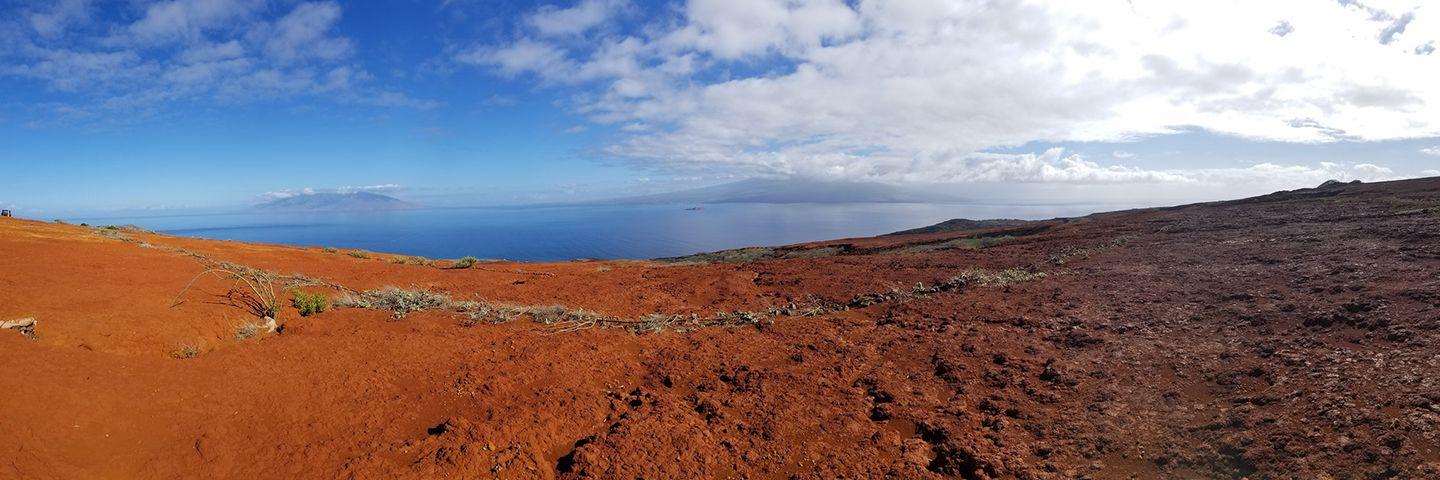 Picture taken on island of Kahoʻolawe, one of the Hawaii Islands.