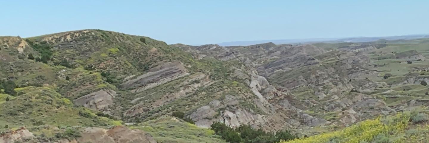 Springtime in the Cedar Creek badlands, Wibaux County, Montana