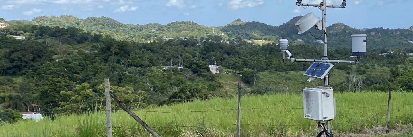 SCAN Site in farmland of Corozal Puerto Rico