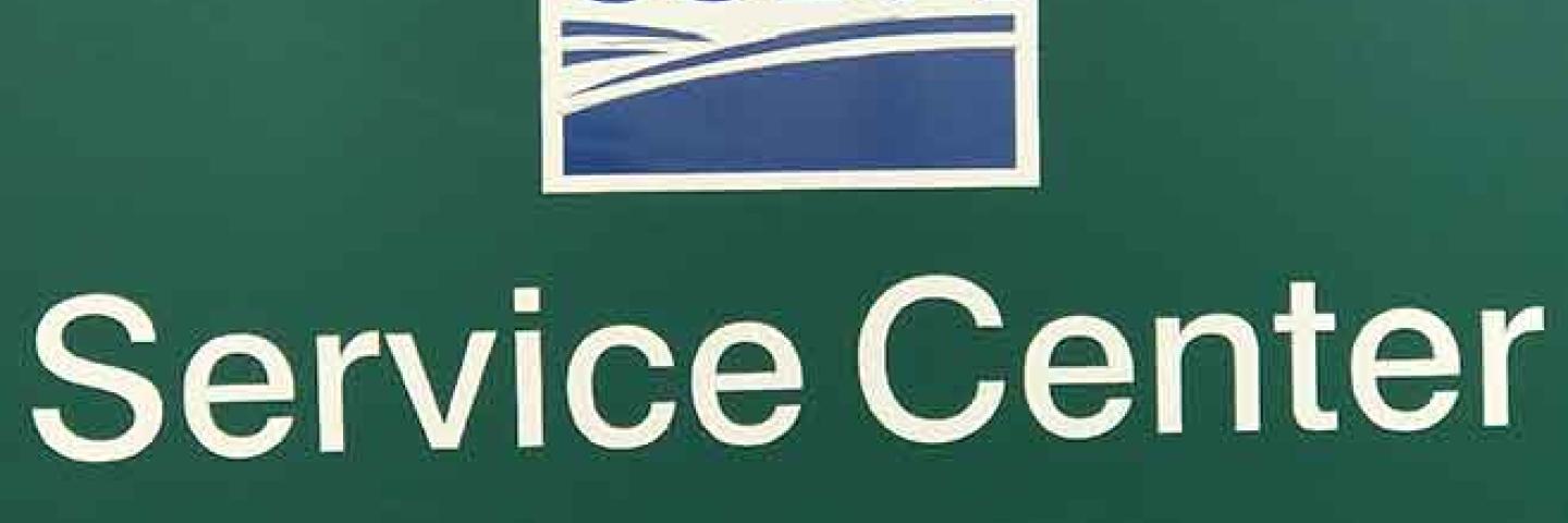 USDA Service Center Sign