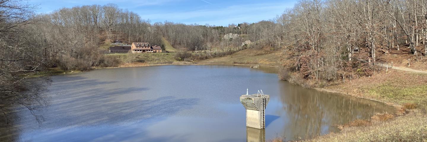 Brush Creek Dam Site 12 in Mercer County, WV