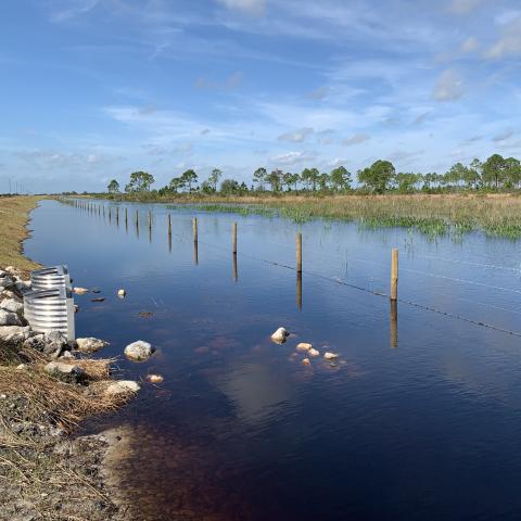 Portion of Fisheating Watershed project in Florida.