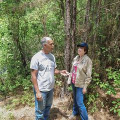 Producer Sequoyah Browning discusses his forestry practices