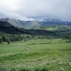 Scenic view in Lewis and Clark County, Montana.