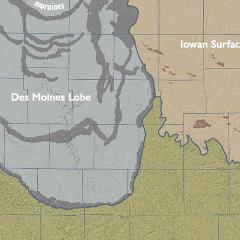 Landform Regions of Iowa