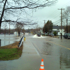 Wood-Pawcatuck watershed flooding, Dow Field, Hopkinton, RI - 30 March 2010