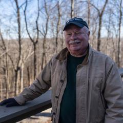 Rich Hines, who owns Springboro Tree Farms in Brookston, Indiana, has worked with USDA’s Natural Resources Conservation Service to implement conservation practices on his 33 acres of his forestland in Brookston, Indiana.