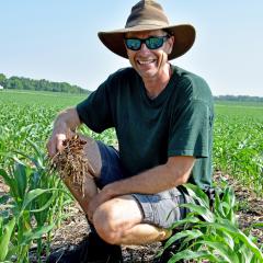 Jon Bakehouse is a fifth generation farmer of Maple Edge Farm in Mills County. Bakehouse is taking the farm's conservation to the next level.