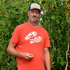 Matt Johnson operates Long Walk Farm with his partner Tiffiny Clifton.