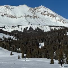 Near El Diente Peak in the San Juan Mountains January 30th 2025