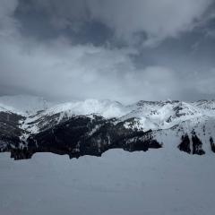 San Juans near Silverton during mid-March storm