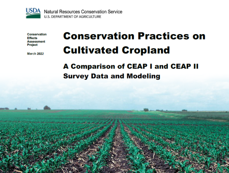 CEAP II Report on Conservation Practices on Cultivated Cropland