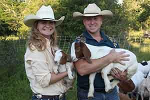 Erin and John Kimbrough, with Growin’ On Faith Farm, have been instrumental in mentoring and working with veterans and beginning farmers going into agriculture through the Battleground to Breaking Ground Program.