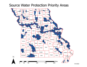 Source Water Protection Priority Areas