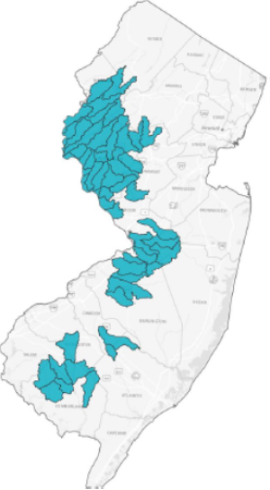 New Jersey Source Water Protection Map